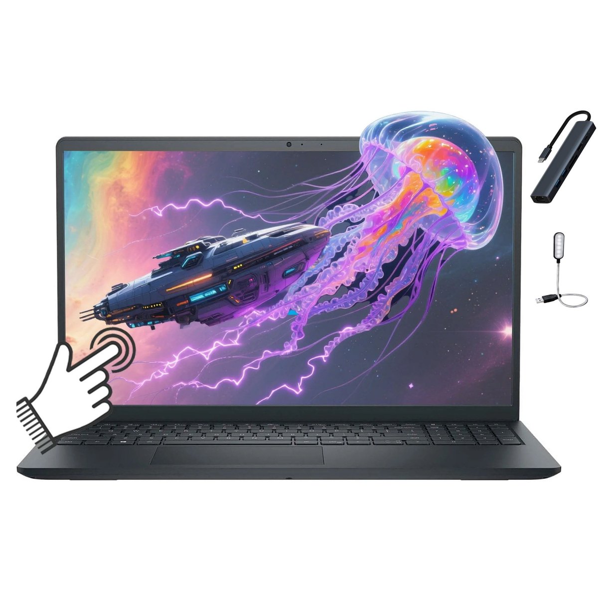 Dell 15.6" 2K Touchscreen Laptop — wholesale from Devin Tech Inc.