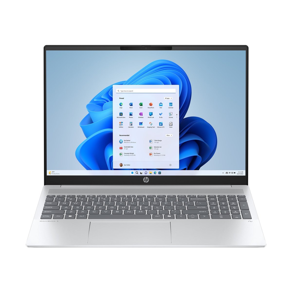 HP OmniBook 3 16" 2K Touchscreen Laptop — Intel Core Ultra 7 / 16 GB / 512GB — wholesale from Devin Tech Inc.