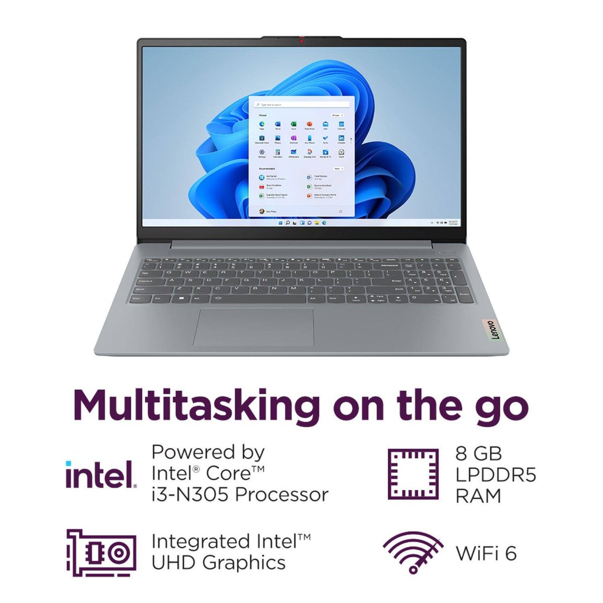 Lenovo IdeaPad Slim 3i 15.6" Full HD Laptop — wholesale from Devin Tech Inc.