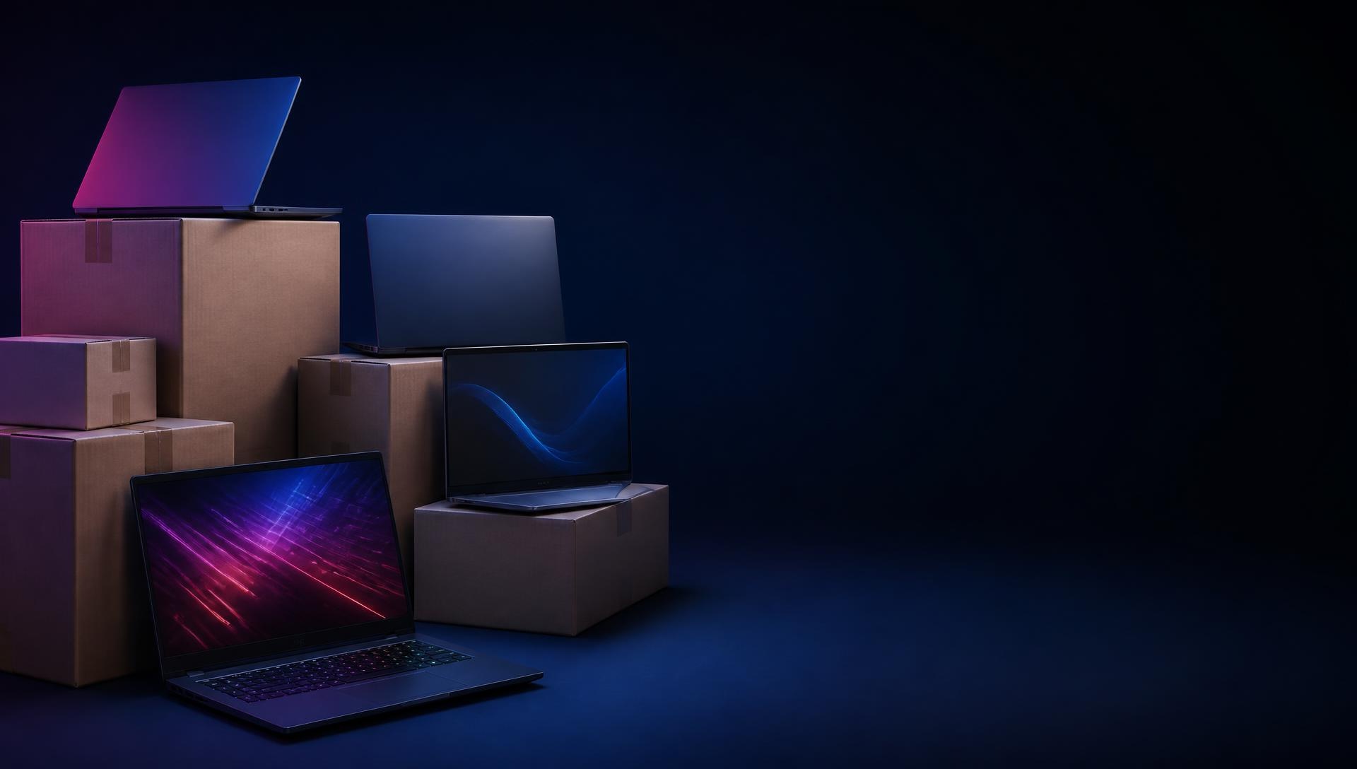 Wholesale Asus laptops and PC components in factory-sealed cartons