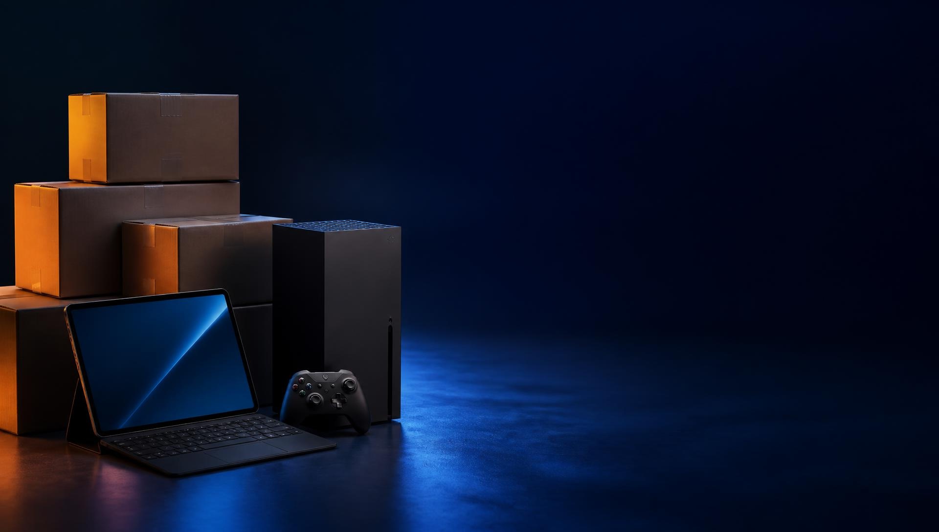 Wholesale Microsoft Surface devices and Xbox consoles in sealed boxes