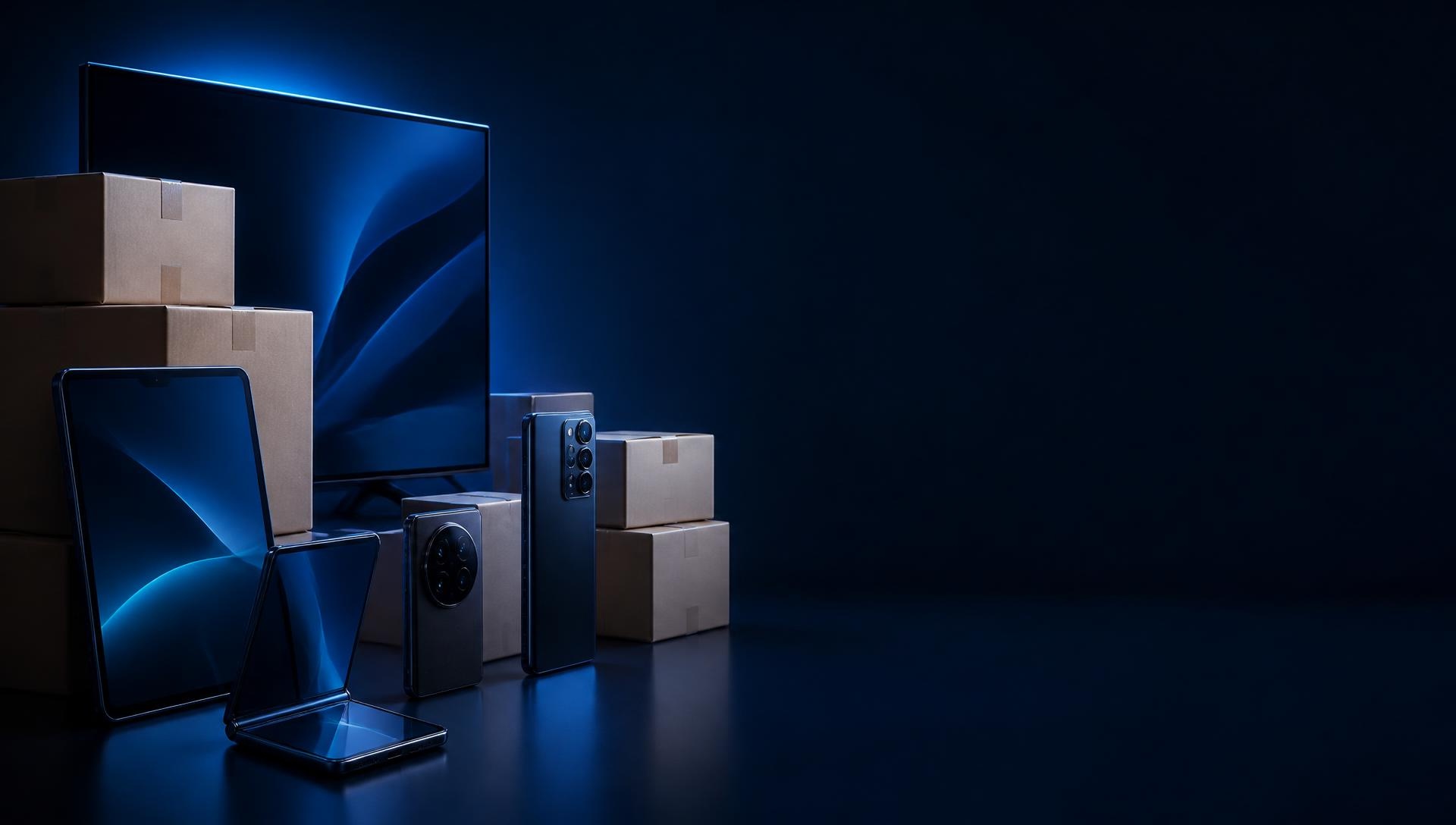 Wholesale Samsung smartphones, tablets and TVs in sealed retail packaging