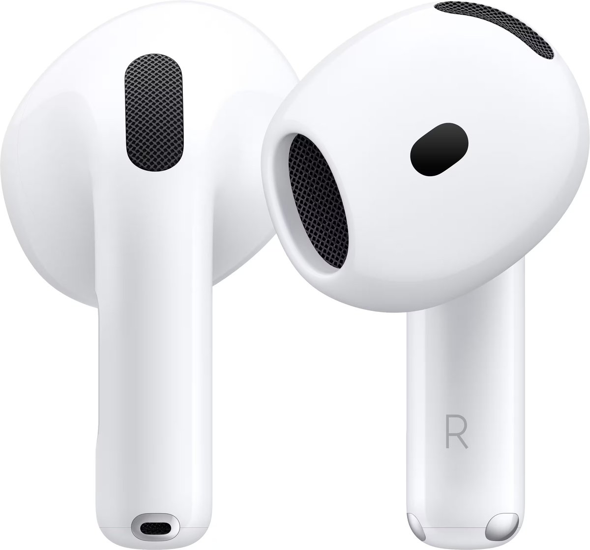 Apple AirPods 4 (Standard, Non-ANC) — White — alternate view, wholesale from Devin Tech Inc.