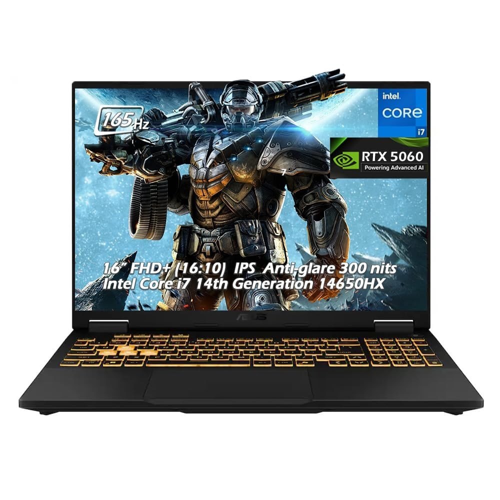 ASUS TUF Gaming F16 i7-14650HX 32GB/1TB RTX 5060 - Jaeger Gray — wholesale from Devin Tech Inc.