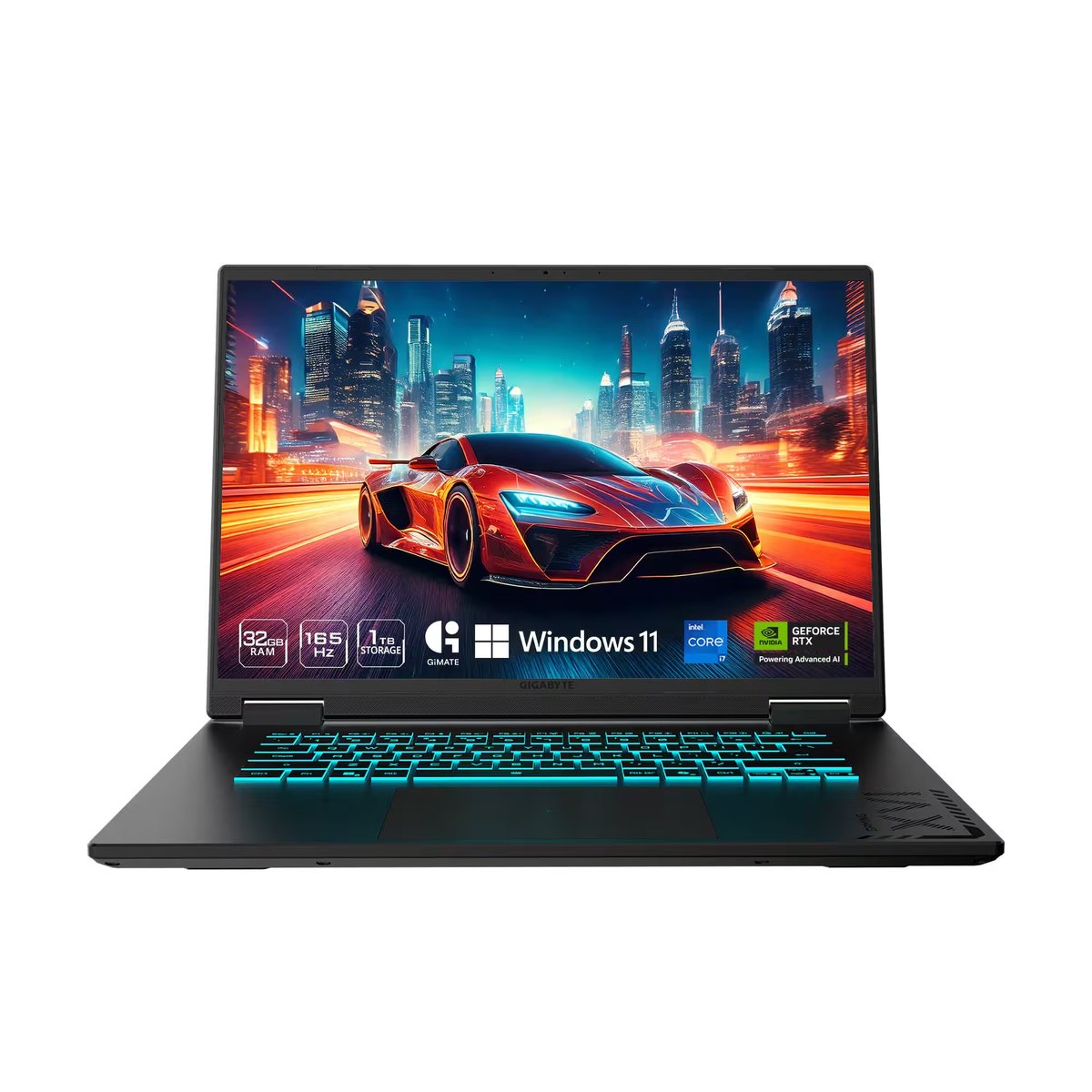 GIGABYTE GAMING A16 16" 165Hz Laptop — i7-13620H / RTX 5060 / 32GB / 1TB — wholesale from Devin Tech Inc.