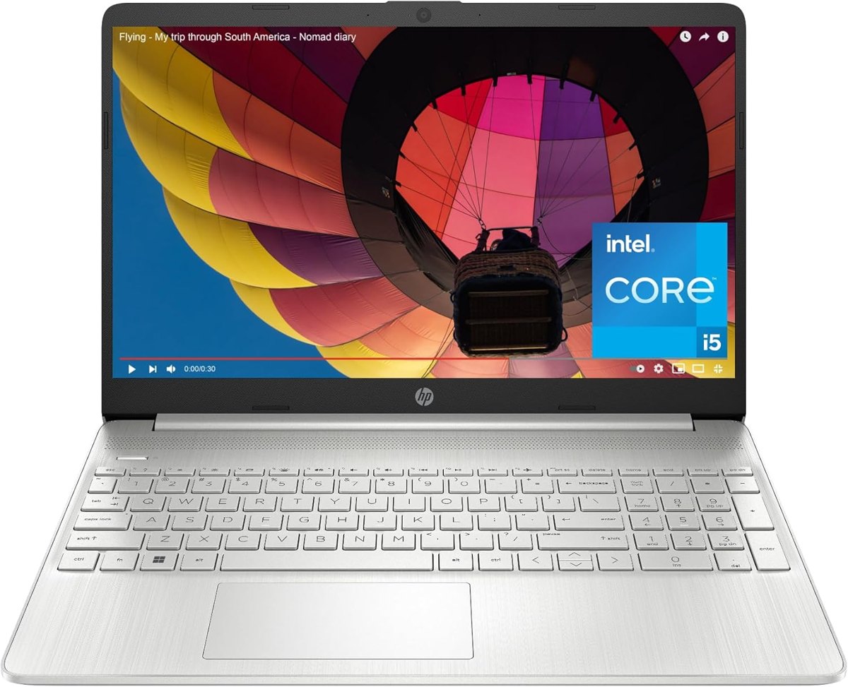 HP 15-fd2050wm 15.6" HD Laptop, Core Ultra 5 225U, 8GB/512GB, Natural Silver — wholesale from Devin Tech Inc.