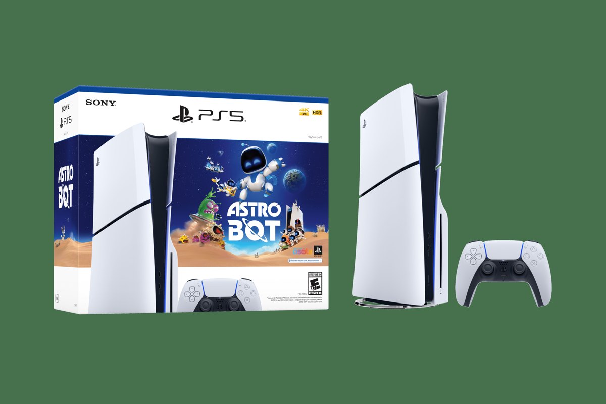 Sony PlayStation 5 Slim Console ASTRO BOT Bundle - White — wholesale from Devin Tech Inc.