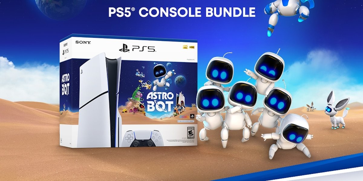 Sony PlayStation 5 Slim Console ASTRO BOT Bundle - White — wholesale from Devin Tech Inc.