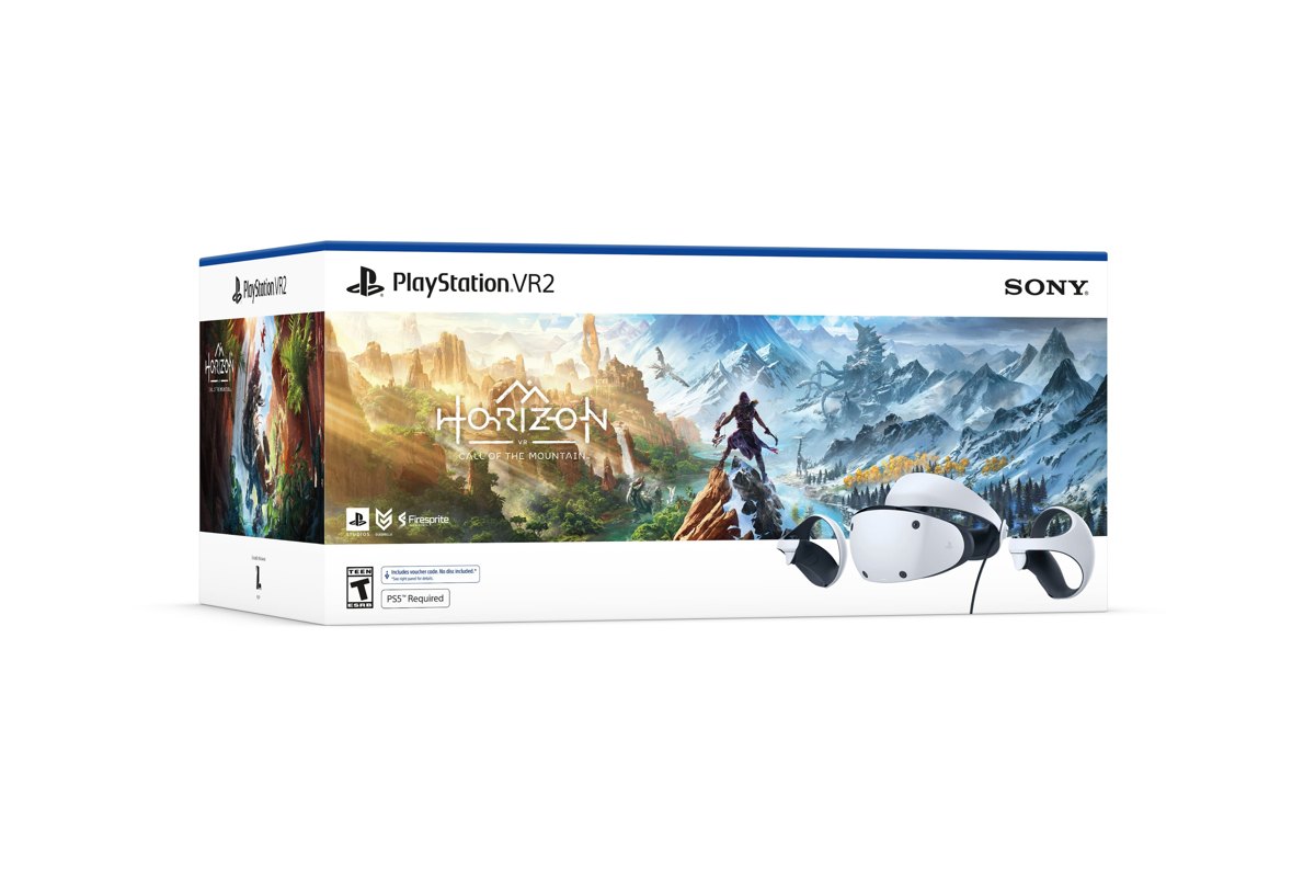 Sony PlayStation VR2 Horizon Call of the Mountain Bundle — wholesale from Devin Tech Inc.